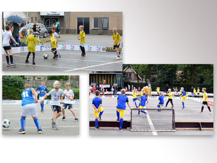 Opbrengst Streetsoccer voor stichting Leergeld en Verjaardagsbox