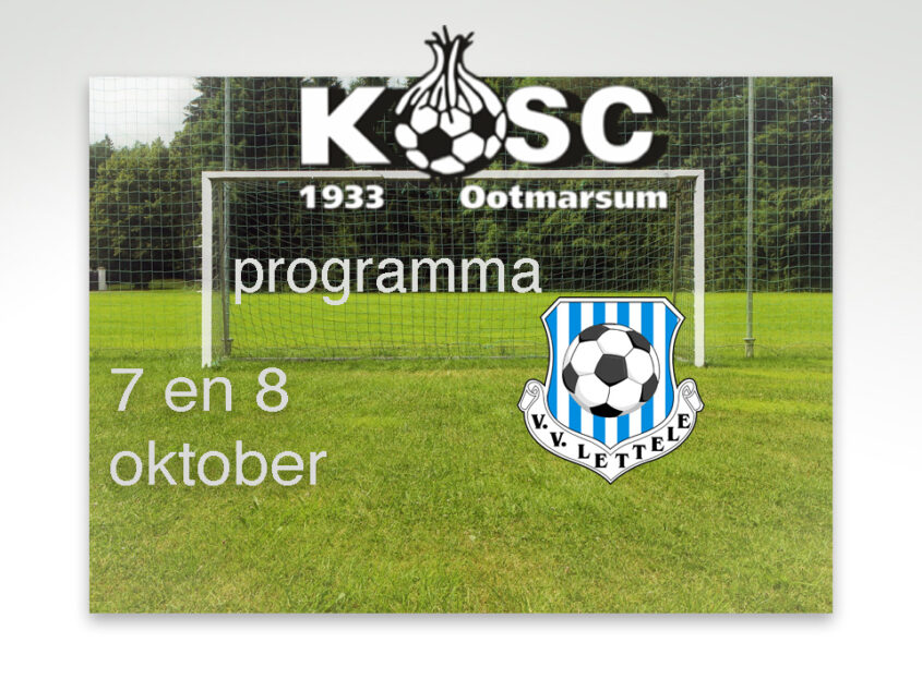 KOSC programma met Lettele als uitsmijter