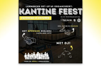 Volledige metamorfose kantine sporthal de Schalm