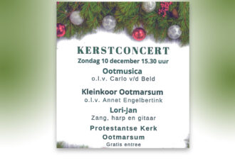Kleinkoor en Ootmusica geven gezamenlijk kerstconcert