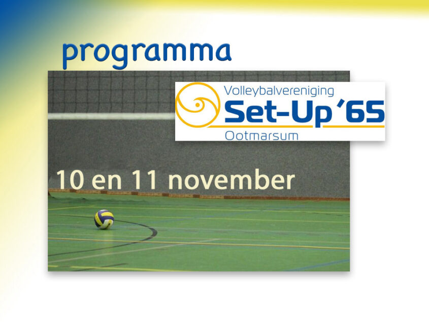 Een Set-Up weekend met heren 1 en dames 1 en nog veel meer