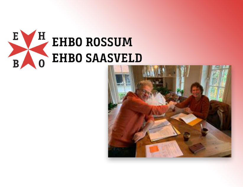 EHBO verenigingen Rossum en Saasveld samen verder