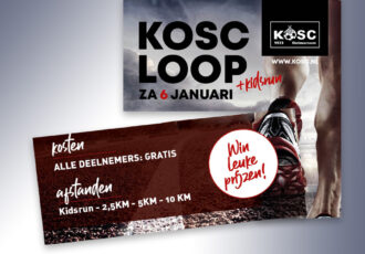 Traditionele KOSC loop op eerste zaterdag in 2024