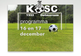 Laatste voetbalweekend in 2023