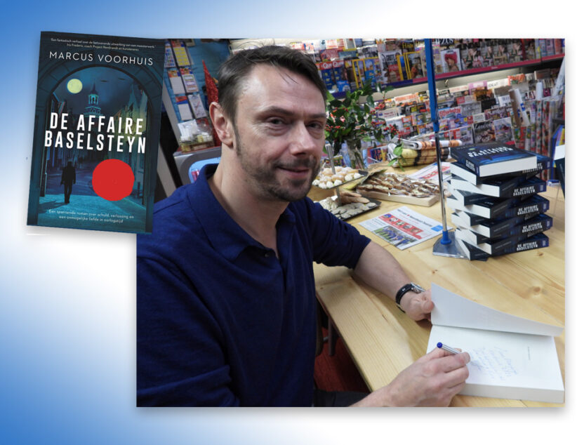 Gezellige signeersessie met Marcus Voorhuis