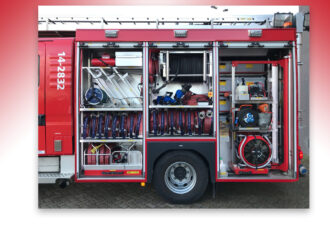 Nieuwe tankautospuit voor brandweerkazerne Ootmarsum