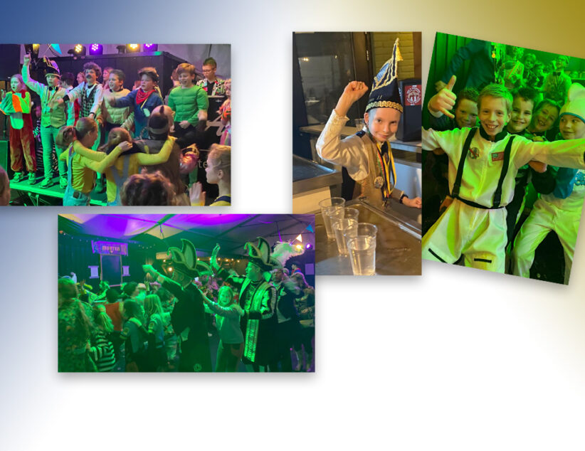 Ruim 100 kinderen op carnaval party bij ‘n Deurloop