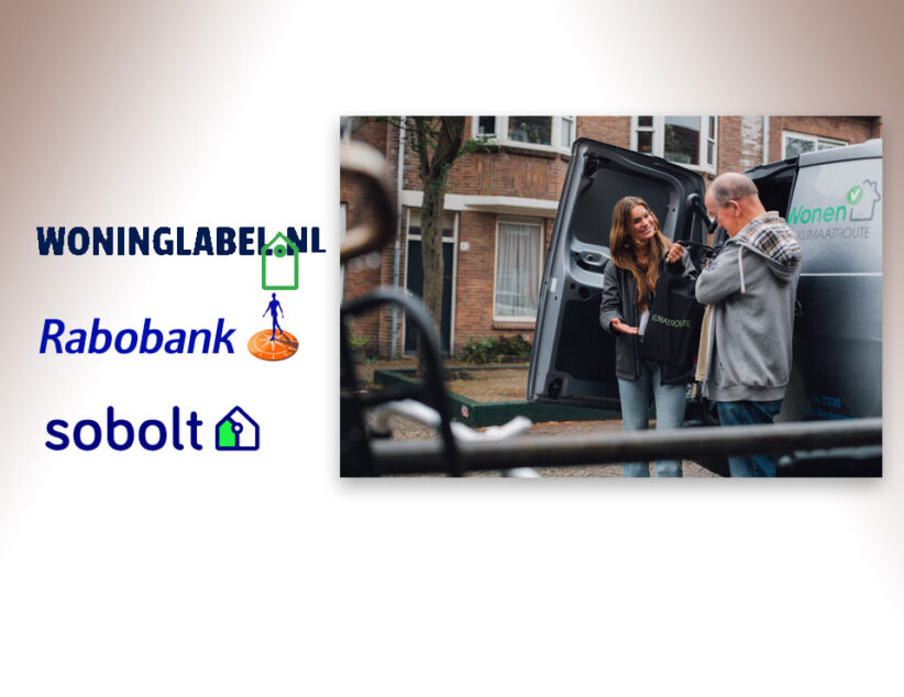 Rabobank, Woninglabel.nl, Klimaatroute en Sobolt & Enven bundelen krachten
