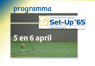 Set-Up ’65 programma: van dames 6 tot en met dames 1