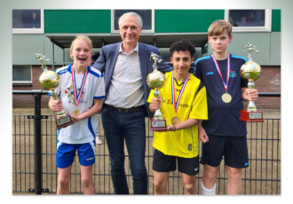 Succesvol schoolvoetbaltoernooi Dinkelland