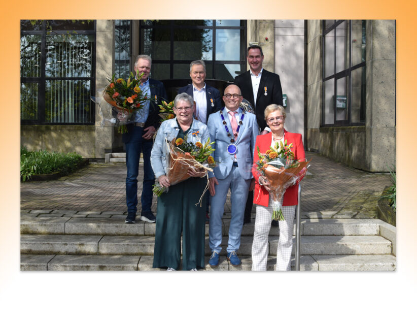 Vijf lintjes in de gemeente Tubbergen