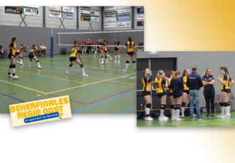 Volop genieten van bekerfinales volleybal in sporthal de Schalm