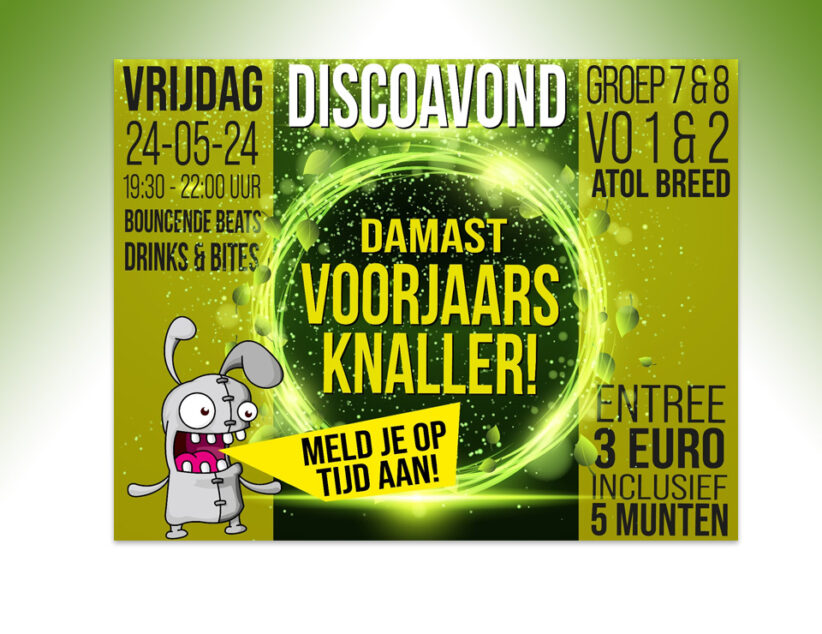 Voorjaarsknaller in het Damast