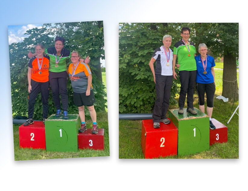 Denise Scholten allround Nederlands kampioen klootschieten