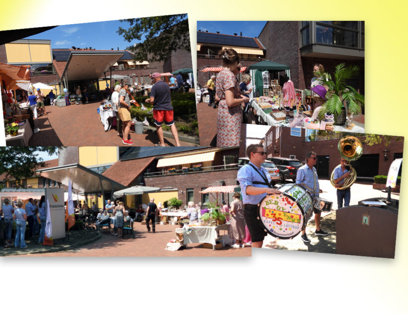 Brocante markt ‘Franse Bron’ van gezelligheid