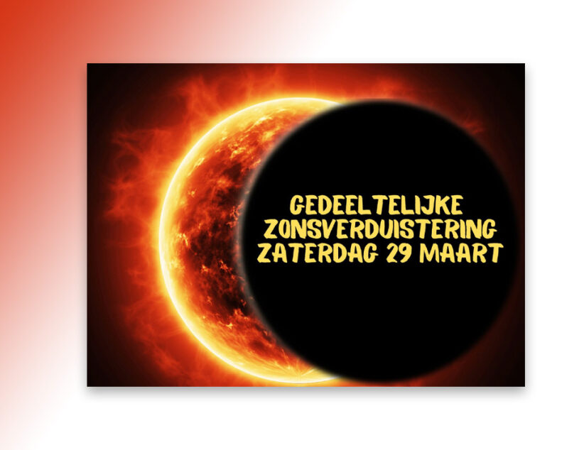 Gedeeltelijke zonsverduistering te zien bij Sterrenwacht Cosmos Lattrop 