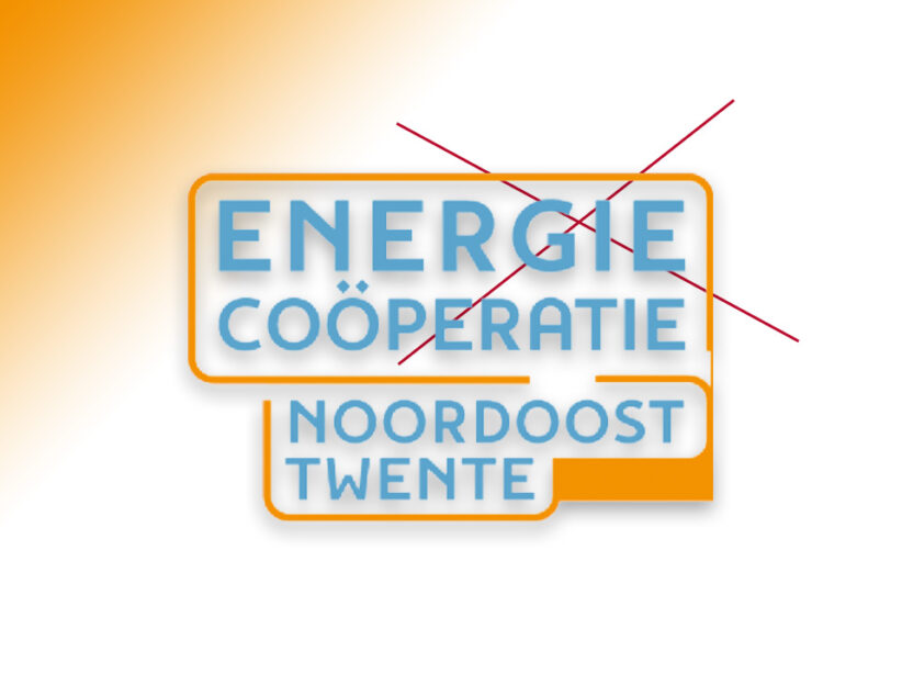 Energie Coöperatie Noordoost Twente niet meer nodig 