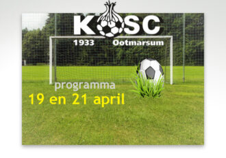 Voetballen in het weekend van Pasen