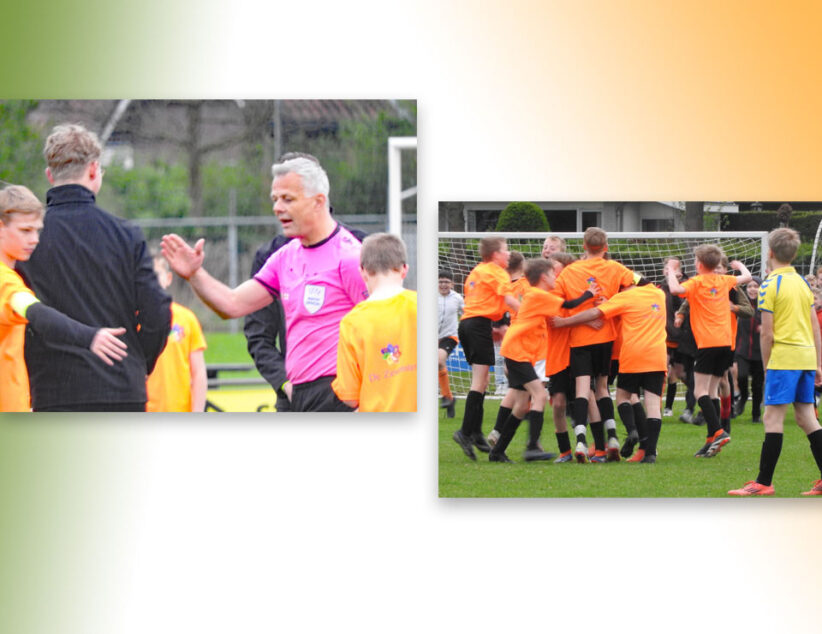 Schoolvoetbal op de velden van ’n Tooslag