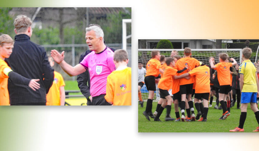 Schoolvoetbal op de velden van ’n Tooslag