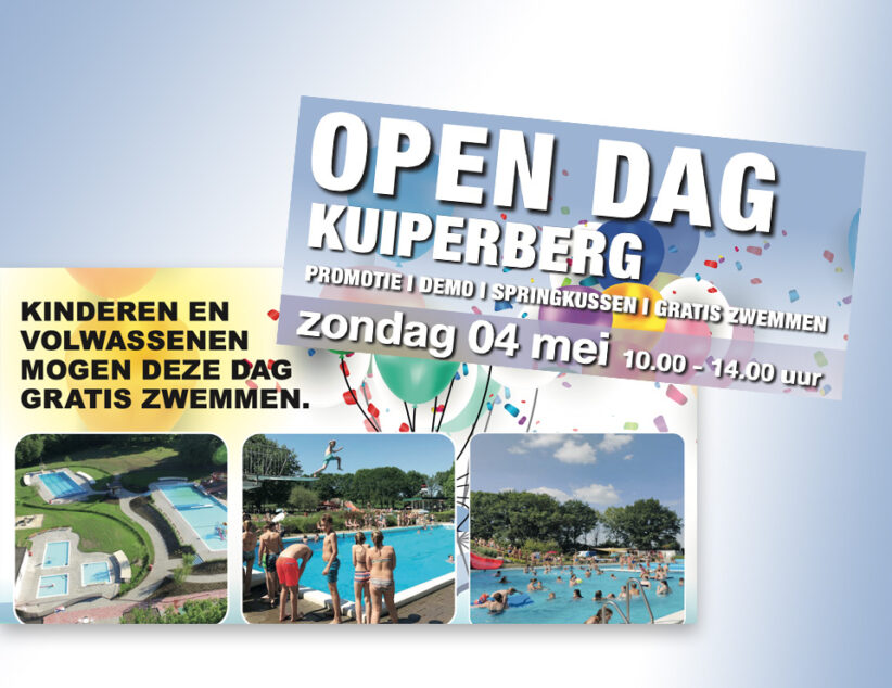 Start seizoen met Open Dag zwembad de Kuiperberg