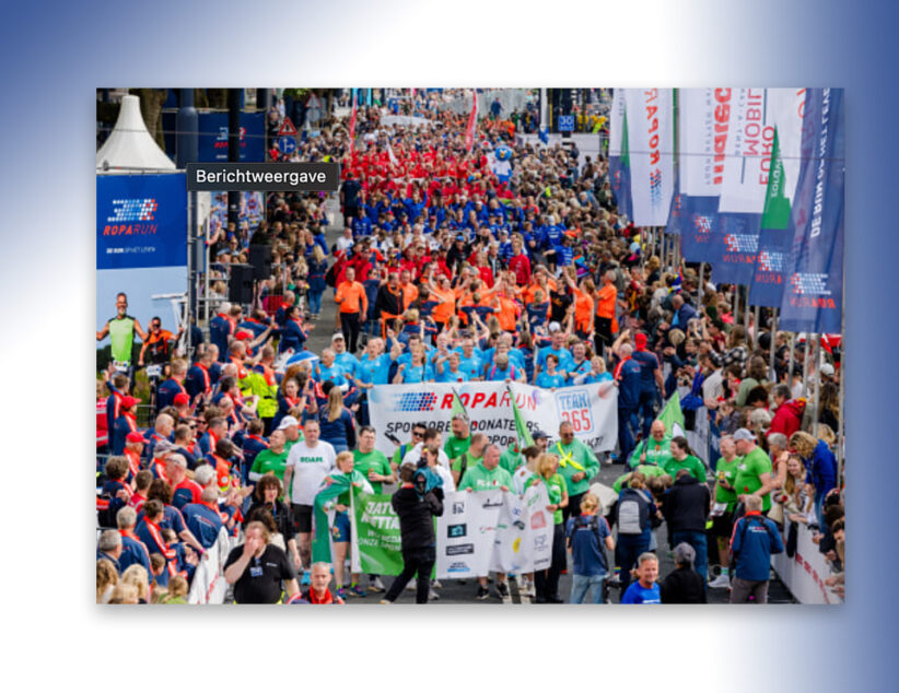 Roparun met 208 teams