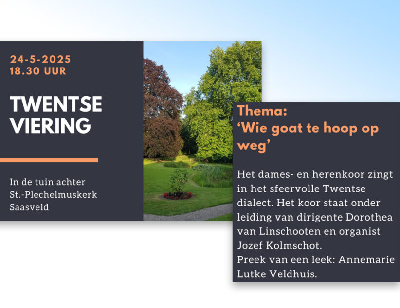 Dialectviering ‘Wie goat te hoop op weg’