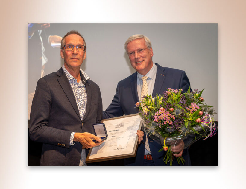 Bart Buijs ontvangt Overijsselse Erepenning bij afscheid als directeur Het Oversticht