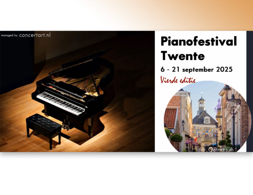 Programma vierde editie Pianofestival Twente 2025 bekend
