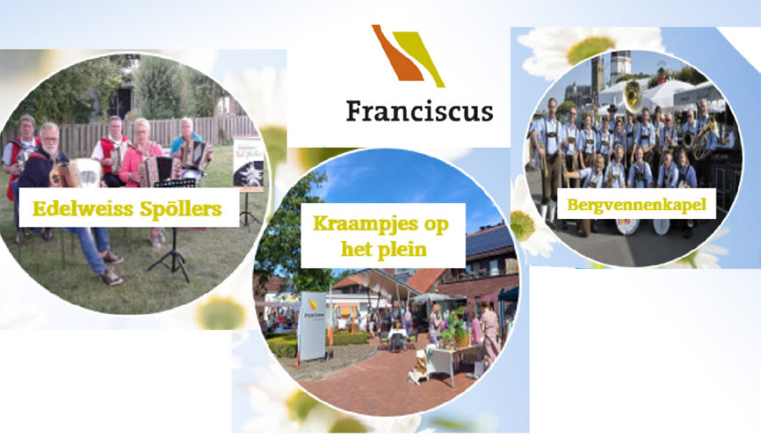 Voorjaarsmarkt Franciscus met van alles en nog wat