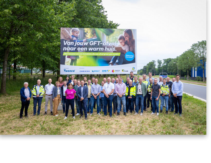 Start bouw groengasinstallatie bij Twence