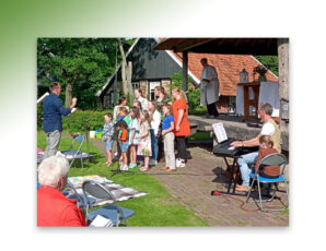 Sint Jansviering in het Openluchtmuseum