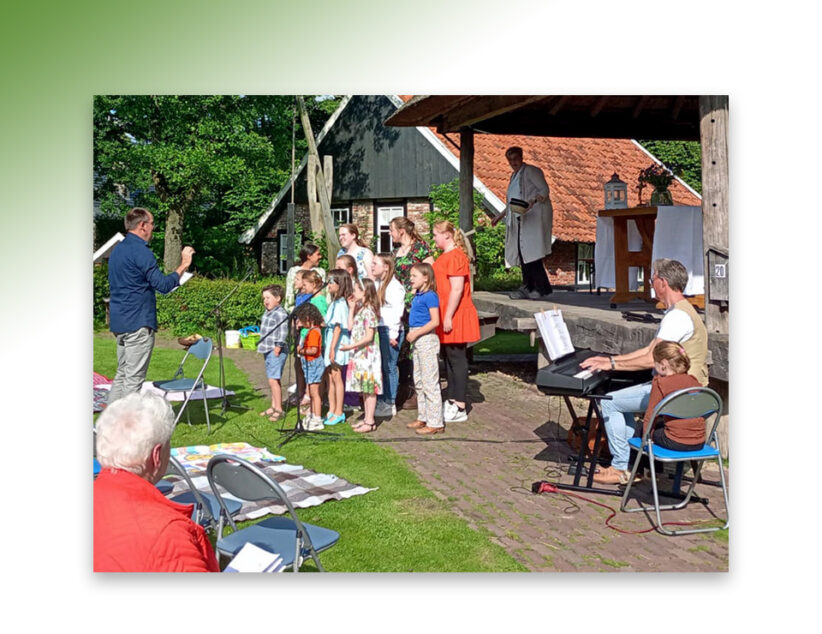Sint Jansviering in het Openluchtmuseum