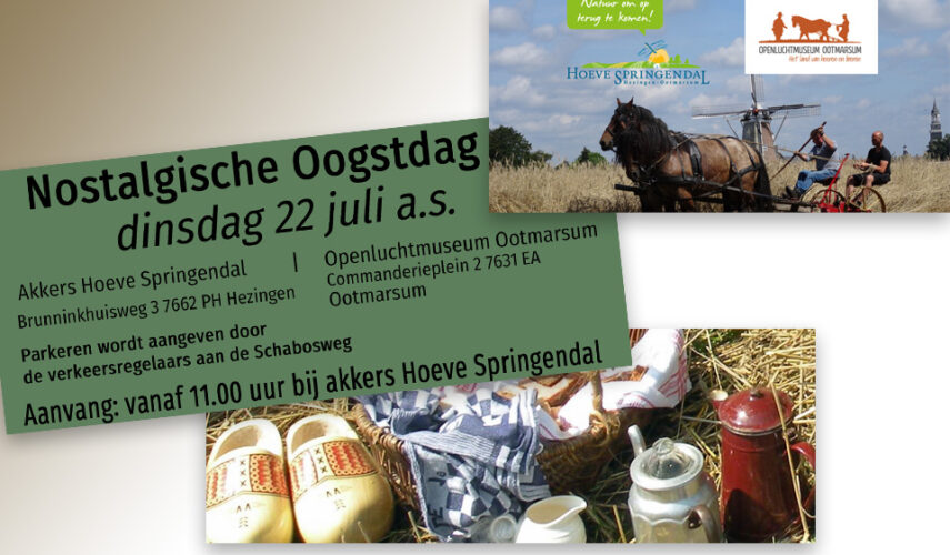 Nostalgische Oogstdag Ootmarsum