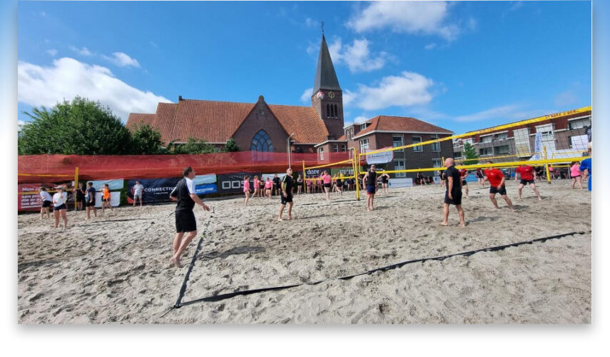 Record-editie van het Datavisual Beachvolleybaltoernooi in Enter