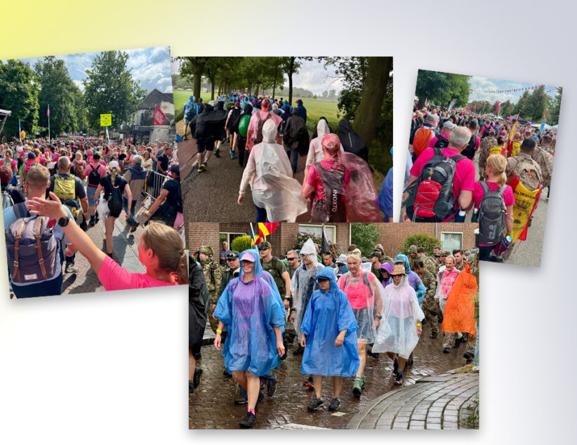 Levensverhalen borrelen op tijdens de Vierdaagse van Nijmegen