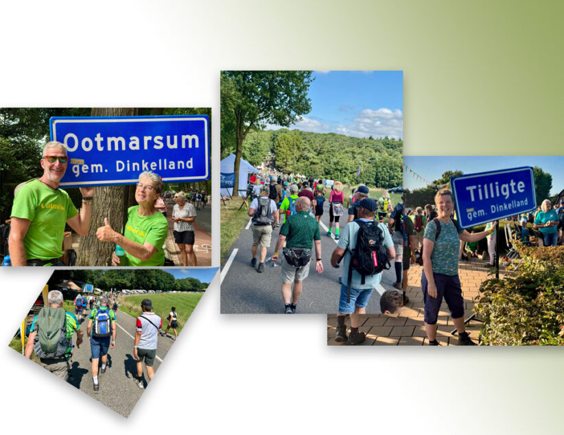 Ootmarsum promotie in de Nijmeegse Vierdaagse