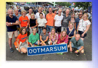 Ootmarsumse wandelaars kleuren ook de Vierdaagse van Nijmegen