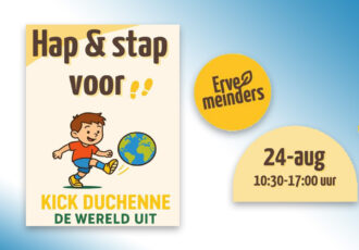 Wandeling bij erve Meinders voor ‘Kick Duchenne de wereld uit’