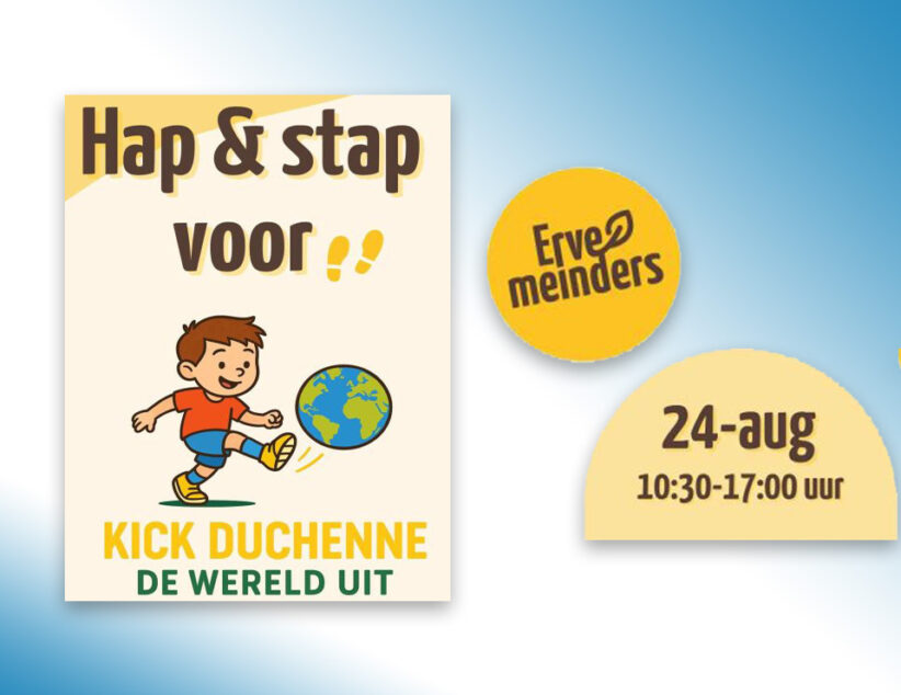 Wandeling bij erve Meinders voor ‘Kick Duchenne de wereld uit’