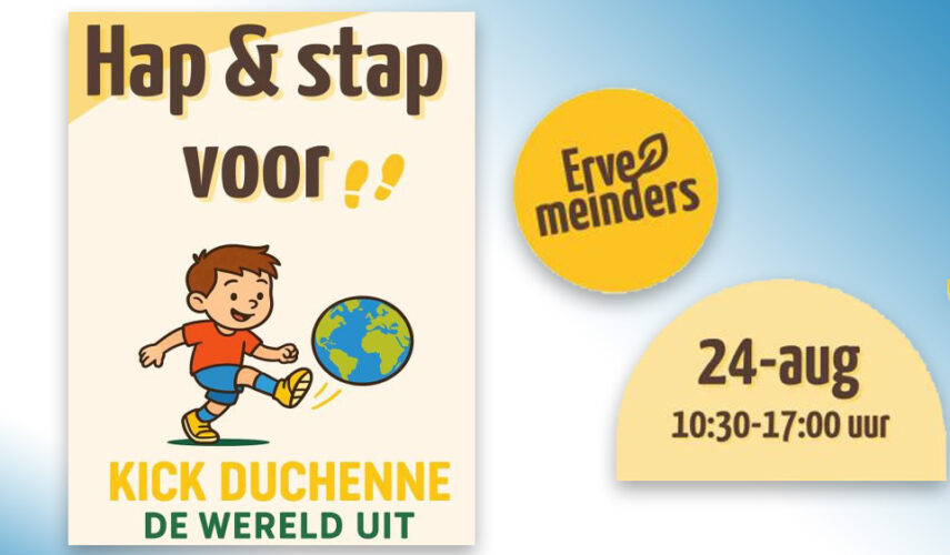 Wandeling bij erve Meinders voor ‘Kick Duchenne de wereld uit’