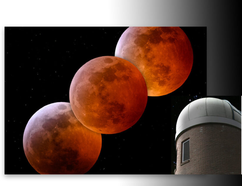 ‘Bloedmaan’ te zien bij Cosmos Sterrenwacht