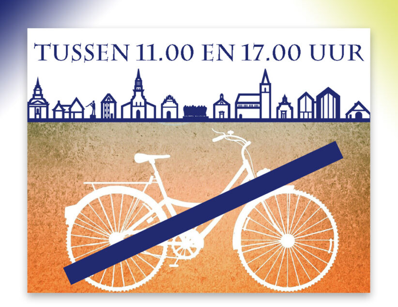 ‘Hallo fietser, stap even af!’