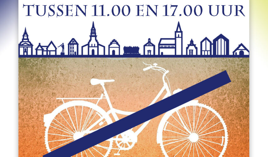 ‘Hallo fietser, stap even af!’
