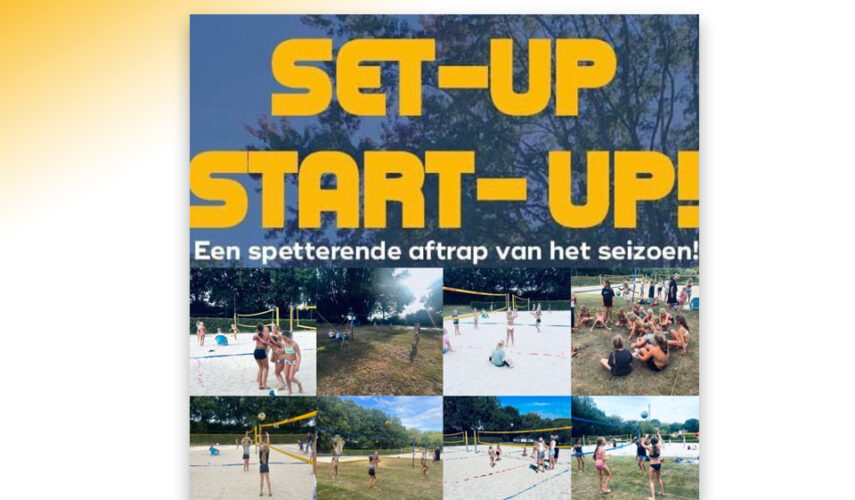 Spetterende aftrap ‘Volleystars’ Set-Up ‘65