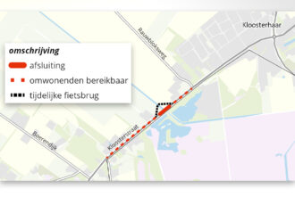 N341 tussen Sibculo en Kloosterhaar afgesloten