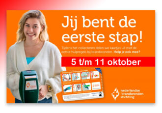 Collecteren voor Brandwondenstichting