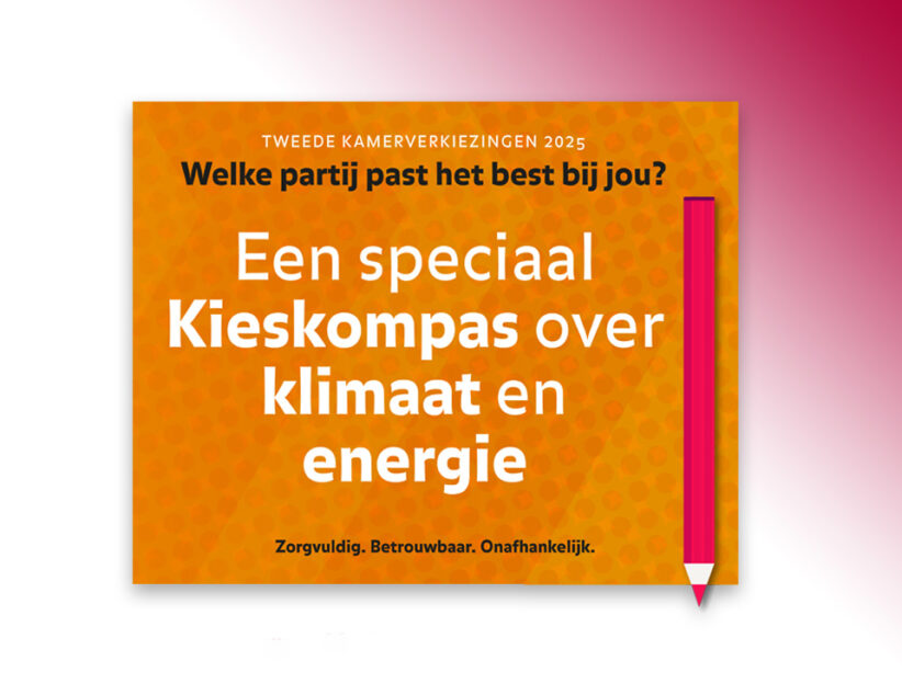 De Kiesmannen lanceren Woonkieskompas én Klimaat- en EnergieKieskompas