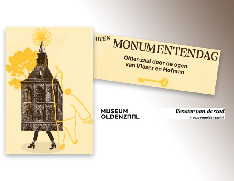 Bijzondere wandelroute ‘De Getekende Stad’ tijdens Open Monumentendag in Oldenzaal 
