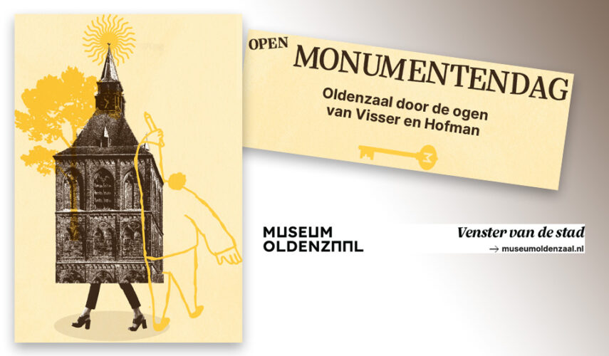 Bijzondere wandelroute ‘De Getekende Stad’ tijdens Open Monumentendag in Oldenzaal 